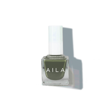 bunker down AILA nail polish bottle
